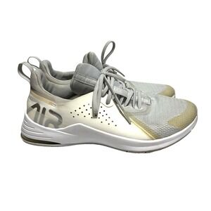 Nike Air Max Bella TR 2 Women's 8.5 Gray White Training Sneakers No Insoles